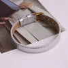 Wholesale Hand Jewelry Geometric Copper And Genuine Leather Electroplating Adjustable Bracelet