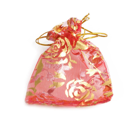 Wholesale Hand Jewelry Gift Bag Flannel Striped Hot Stamping For Bracelet Necklace