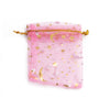 Wholesale Hand Jewelry Gift Bag Flannel Striped Hot Stamping For Bracelet Necklace