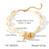 Wholesale Hand Jewelry Stainless Steel Electroplated Bracelet For Women With Heart Star Geometric Animal Zodiac Patterns