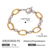 Wholesale Hand Jewelry Stainless Steel Geometric Electroplated Allmatch Simple Niche Highgrade Women's Bracelet