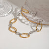 Wholesale Hand Jewelry Stainless Steel Geometric Electroplated Allmatch Simple Niche Highgrade Women's Bracelet