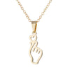 Wholesale Handheld Love Stainless Steel Jewelry Threepiece Set With Heart Pattern And Electroplating Treatment