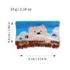 Wholesale Handmade Acetic Acid Cartoon Animal Rectangular Hair Grab Clip For Women