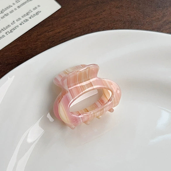 Wholesale Handmade Acetic Acid Cute Women's Hair Grip Clip For Horsetail And Bangs Fixing