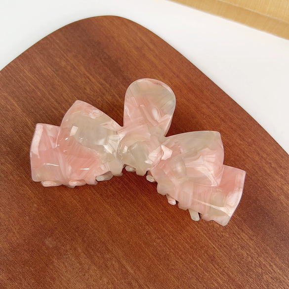 Wholesale Handmade Acetic Acid Elegant Bow Hair Clip For Women