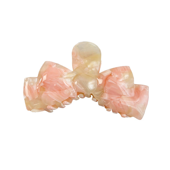 Wholesale Handmade Acetic Acid Elegant Bow Hair Clip For Women