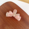 Wholesale Handmade Acetic Acid Elegant Bow Hair Clip For Women