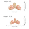 Wholesale Handmade Acetic Acid Elegant Bow Hair Clip For Women