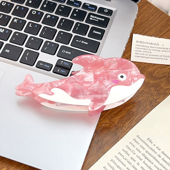 Wholesale Handmade Acetic Acid Hair Accessories Women's Shark Clip Ocean Cartoon Fun Allmatch Cute Headwear