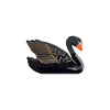 Wholesale Handmade Acetic Acid Hair Clip With Black And White Swan Design Sweet Style Grip Clip For Women