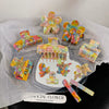 Wholesale Handmade Acetic Acid Hair Grab Clip With Geometric And Flower Style For Women