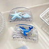 Wholesale Handmade Acetic Acid Hair Shark Clips Ocean Series Cartoon Style With Whale Splicing Starfish Conch For Women