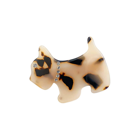 Wholesale Handmade Acetic Acid Puppy Style Duckbill Hair Clip For Women Hair Accessories