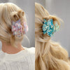 Wholesale Handmade Acetic Acid Sweet Style Flower Women's Hair Clips