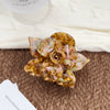 Wholesale Handmade Acetic Acid Sweet Style Flower Women's Hair Clips