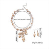 Wholesale Handmade Acrylic Animal Zodiac Pattern Necklace And Earrings Set For Women