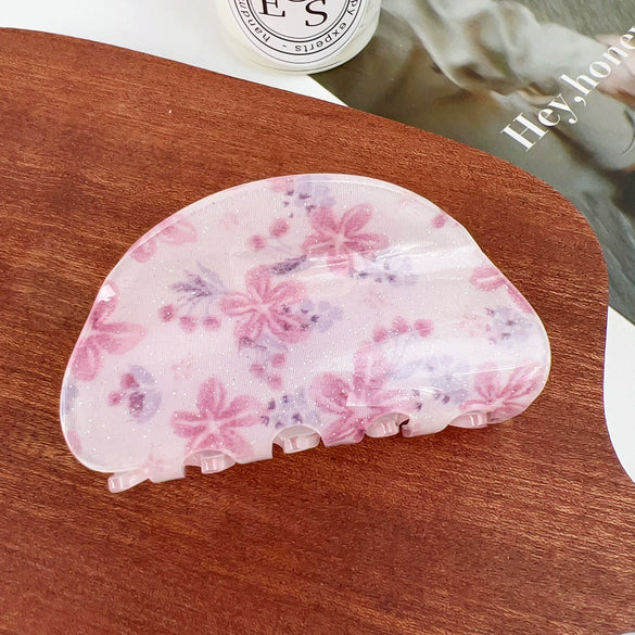 Wholesale Handmade Acrylic Fresh Floral Flower Hairpin For Women