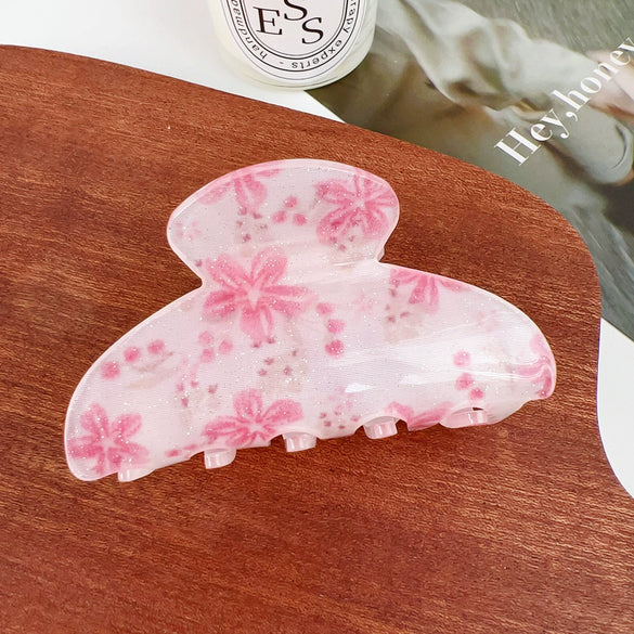 Wholesale Handmade Acrylic Fresh Floral Flower Hairpin For Women