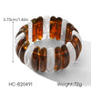 Wholesale Handmade Acrylic Geometric Bracelet Highend Jewelry