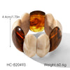 Wholesale Handmade Acrylic Geometric Bracelet Highend Jewelry