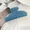 Wholesale Handmade Acrylic Glitter Hair Accessories For Women Gentle Style Hair Clips