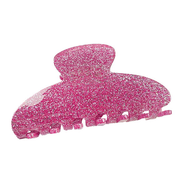 Wholesale Handmade Acrylic Glitter Hair Accessories For Women Gentle Style Hair Clips