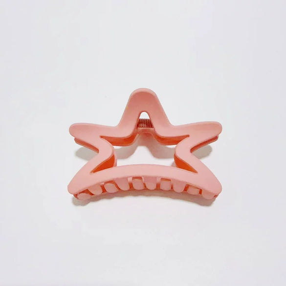 Wholesale Handmade Acrylic Hair Gratching Clip With Letters Numbers Text Style For Women