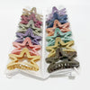 Wholesale Handmade Acrylic Hair Gratching Clip With Letters Numbers Text Style For Women