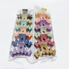 Wholesale Handmade Acrylic Hair Gratching Clip With Letters Numbers Text Style For Women