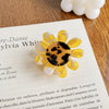 Wholesale Handmade Acrylic Sweet Plant Flowers Style Hair Grip Clip For Women