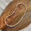 Wholesale Handmade Baroque Natural Shaped Freshwater Pearl Clavicle Chain Necklace With Copper 14K Gold Plated Accessories