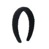 Wholesale Handmade Beaded Sponge Headband With Pearls And Geometric Style For Women