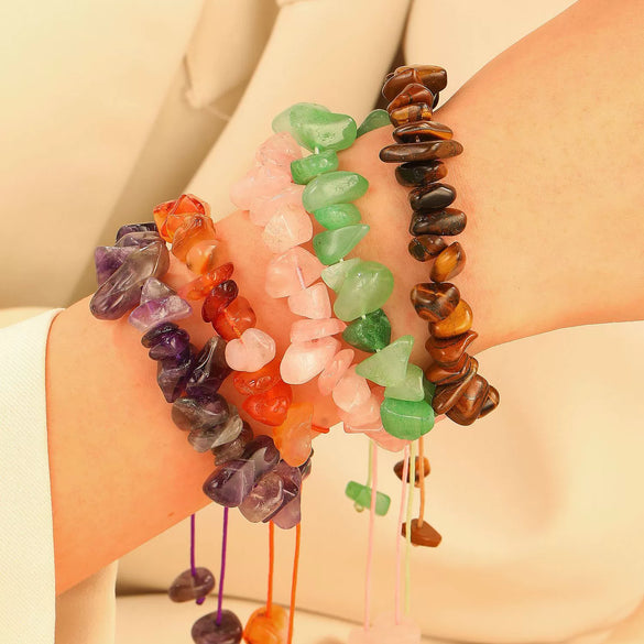 Wholesale Handmade Bohemian Geometric Crystal Bracelet For Women