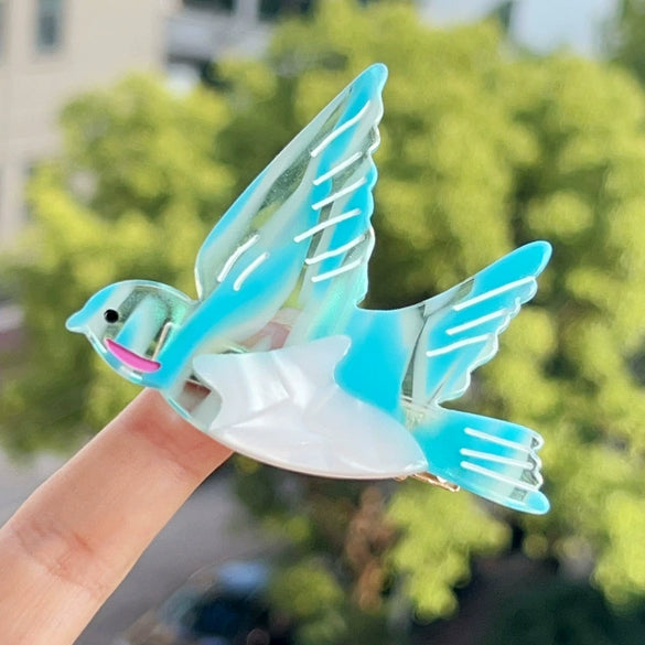 Wholesale Handmade Cartoon Animal Acetic Acid Duckbill Hairpin For Women