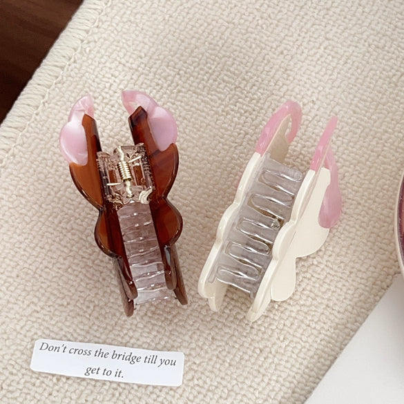 Wholesale Handmade Cartoon Cat Acetic Acid Hairpin For Girls Lovely Animal Style