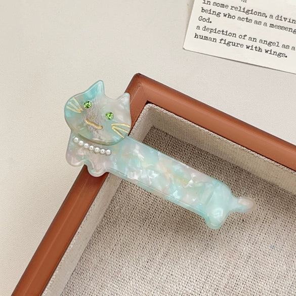 Wholesale Handmade Cat Hairpin Pc Material Women's Hair Accessories