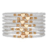 Wholesale Handmade Ceramic Rice Bead Bracelet With Animal And Zodiac Pattern Unisex Style