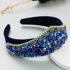 Wholesale Handmade Cloth Headband In Light Luxury Style Baroque Retro Exaggerated Design For Women