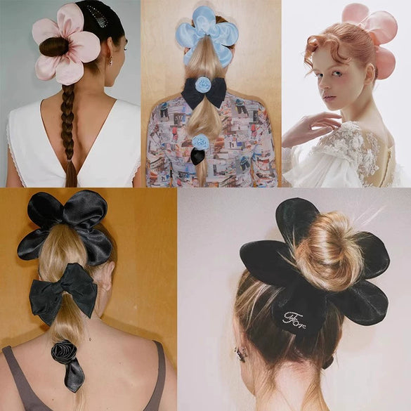 Wholesale Handmade Cloth Headwear With Plant Flower Style For Women