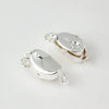 Wholesale Handmade Copper Accessories Electroplated 18K Gold Buckle For Pearl Bracelet And Necklace Connection
