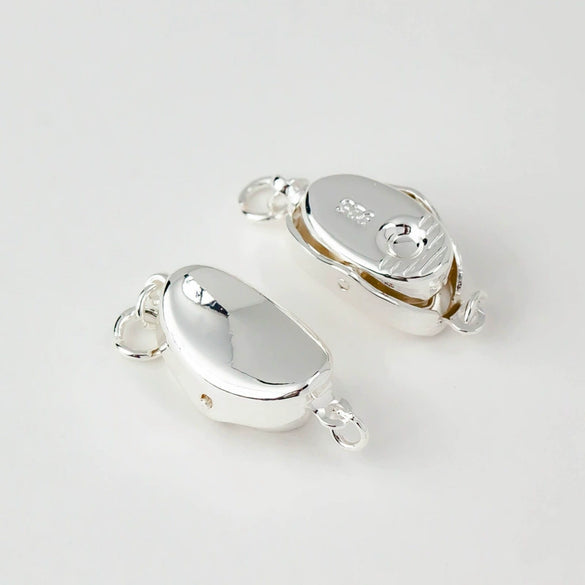 Wholesale Handmade Copper Accessories Electroplated 18K Gold Buckle For Pearl Bracelet And Necklace Connection