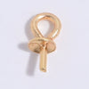 Wholesale Handmade Diy S925 Sterling Silver Round Bead Holder Earrings Pendant Needle Holder With Electroplating
