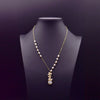 Wholesale Handmade Drop Shape Retro Pearl Long Necklace For Women With Metal And Water Wave Chain