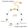 Wholesale Handmade Electroplated Titanium Steel Ferris Wheel Chain Necklace And Bracelet Jewelry For Unisex