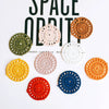 Wholesale Handmade Ethnic Dream Catcher Round Artificial Leather Earrings Jewelry Accessories