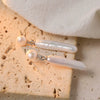Wholesale Handmade Fashionable S925 Silver Freshwater Pearl Drop Shape Earrings