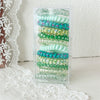 Wholesale Handmade Fresh And Simple Style Telephone Line Women's Hair Tie Headband