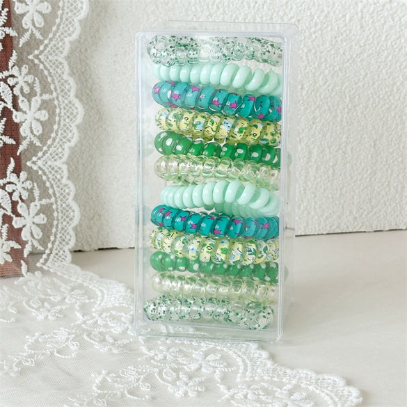 Wholesale Handmade Fresh And Simple Style Telephone Line Women's Hair Tie Headband