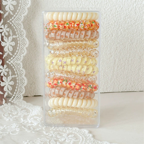Wholesale Handmade Fresh And Simple Style Telephone Line Women's Hair Tie Headband